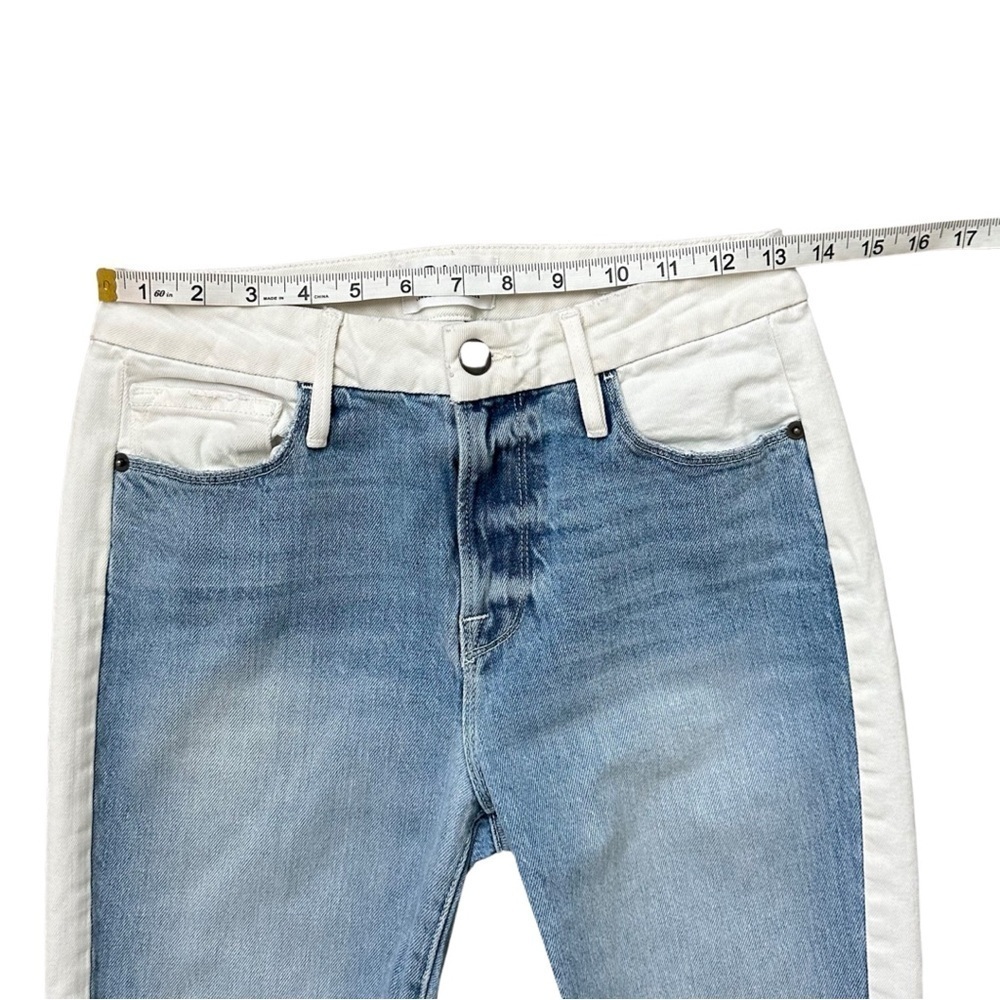 Frame Le Crop Mini Boot Jeans Color- Block - image 2